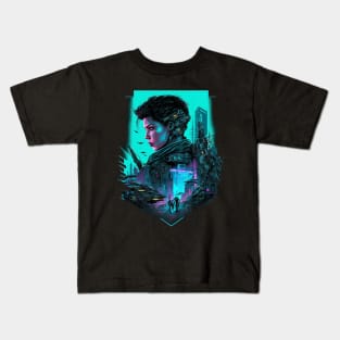 Cyberpunk Rebellion Kids T-Shirt